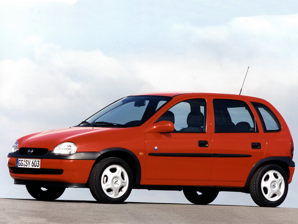 Opel Corsa (S93) 2 поколение, рестайлинг, хэтчбек 5 дв. (07.1997 - 09.2000)